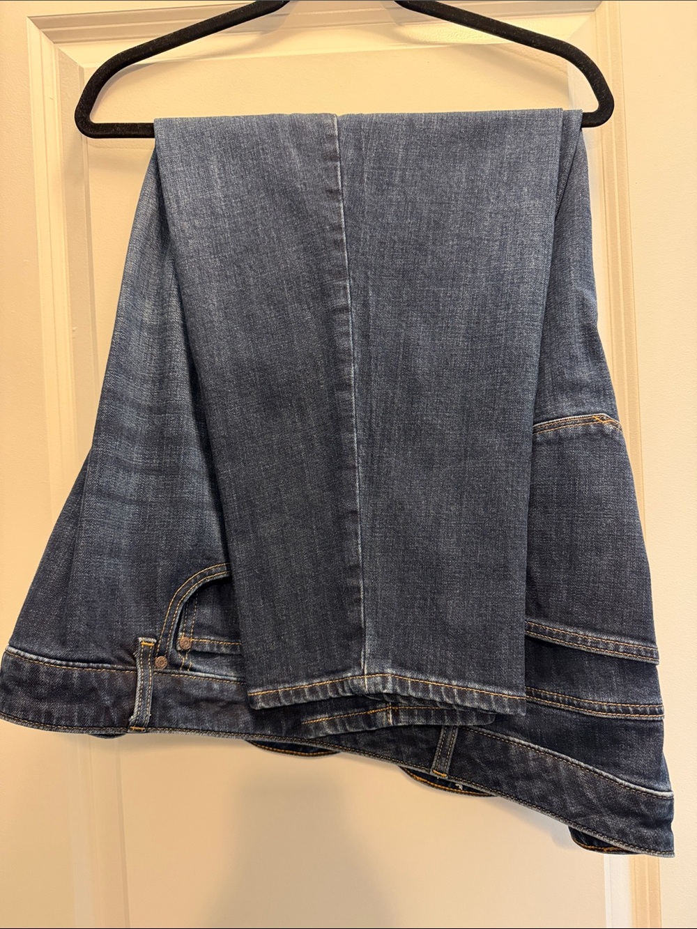 Talbots Women's Dark Blue Boyfriend Jeans